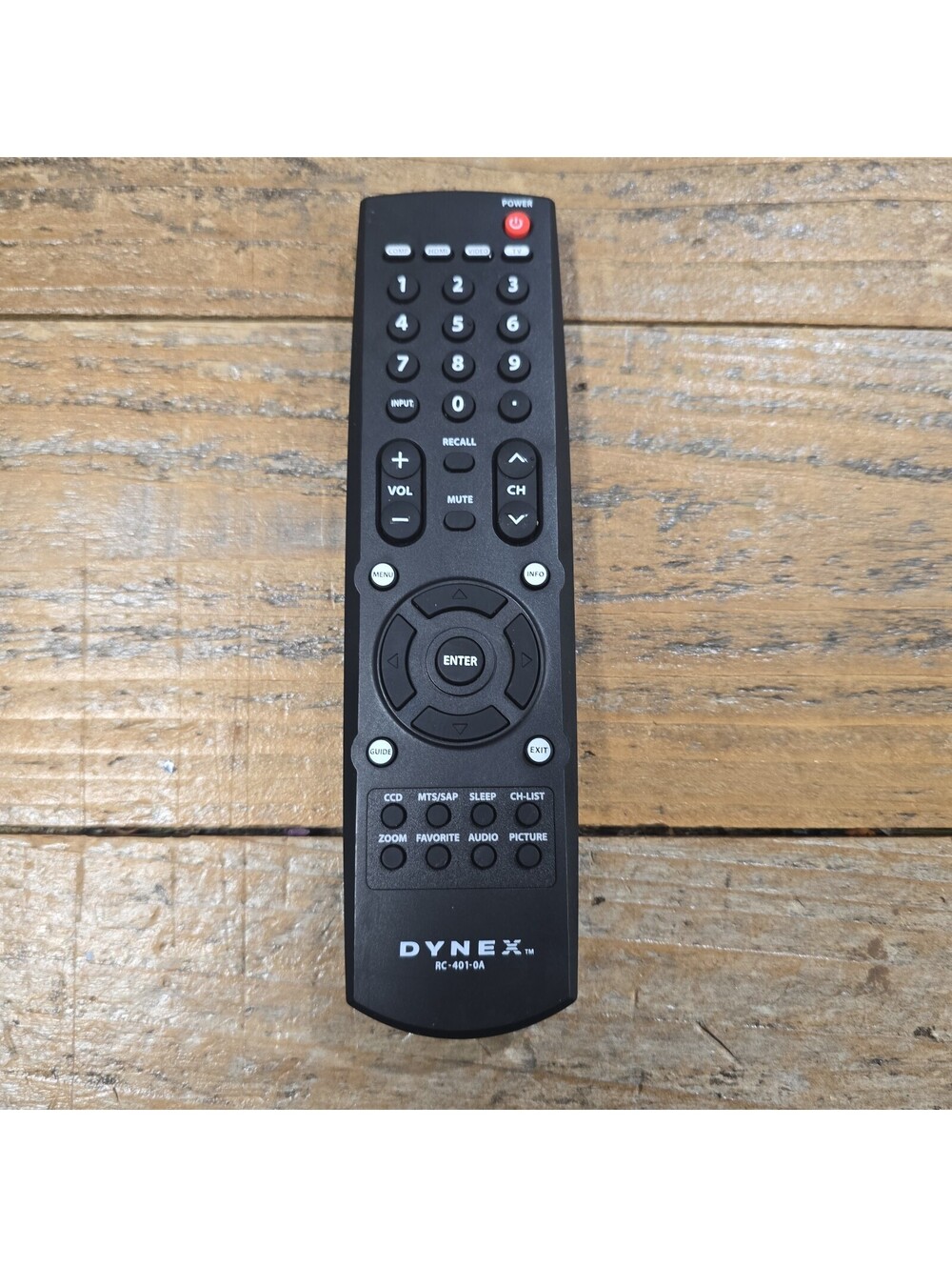 DYNEX RC-401-0A LCD BLACK TV REMOTE CONTROL for DX-L32-10A DX-L37-10A DX-L42-10A